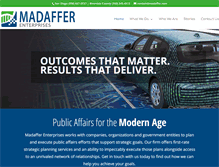 Tablet Screenshot of madaffer.com